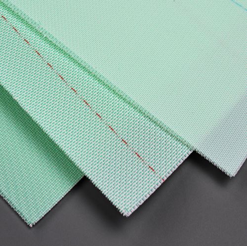 Tecido formador de poliéster SSB de três camadas para máquina de papel